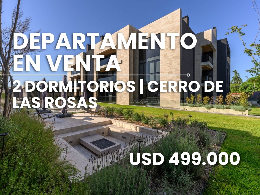 PURO CERRO DEPARTAMENTO EN VENTA 2 DORMITORIOS CERRO DE LAS ROSAS